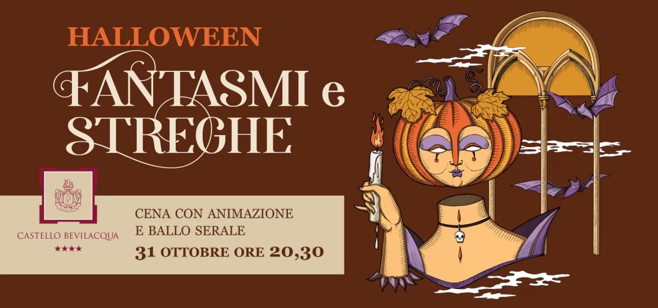 Halloween al Castello Bevilacqua: “Fantasmi e Streghe” – Cena e Ballo Ottobre 2025 Halloween al Castello Bevilacqua: “Fantasmi e Streghe” – Cena e Ballo Ottobre 2025