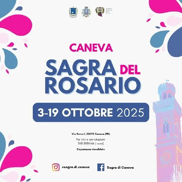 Sagra del Rosario di Caneva Ottobre 2025 Sagra del Rosario di Caneva Ottobre 2025
