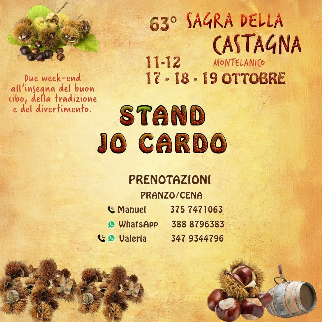 Sagra della Castagna di Montelanico Ottobre 2025 Sagra della Castagna di Montelanico Ottobre 2025