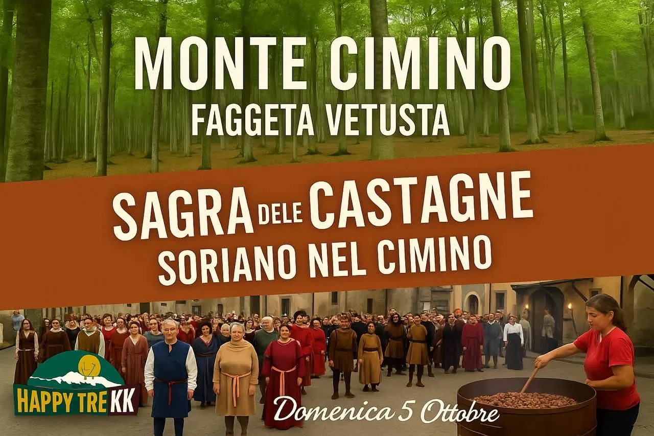 Sagra delle Castagne Ottobre 2025 a Soriano nel Cimino Sagra delle Castagne Ottobre 2025 a Soriano nel Cimino