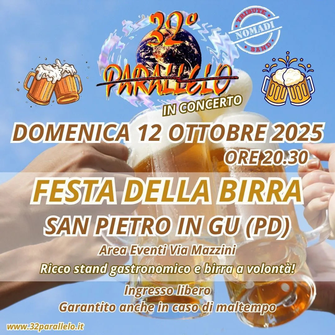 Festa della Birra Ottobre 2025 a San Pietro in Gu Festa della Birra Ottobre 2025 a San Pietro in Gu