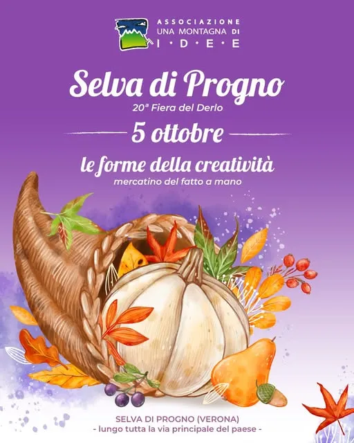 Fiera del Derlo Ottobre 2025 a Selva di Progno Fiera del Derlo Ottobre 2025 a Selva di Progno