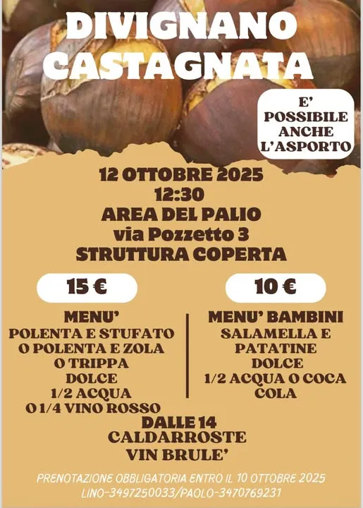 Castagnata di Divignano Ottobre 2025 Castagnata di Divignano Ottobre 2025