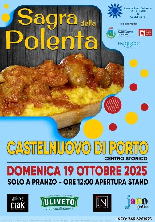 Sagra della Polenta Ottobre 2025 a Castelnuovo di Porto Sagra della Polenta Ottobre 2025 a Castelnuovo di Porto