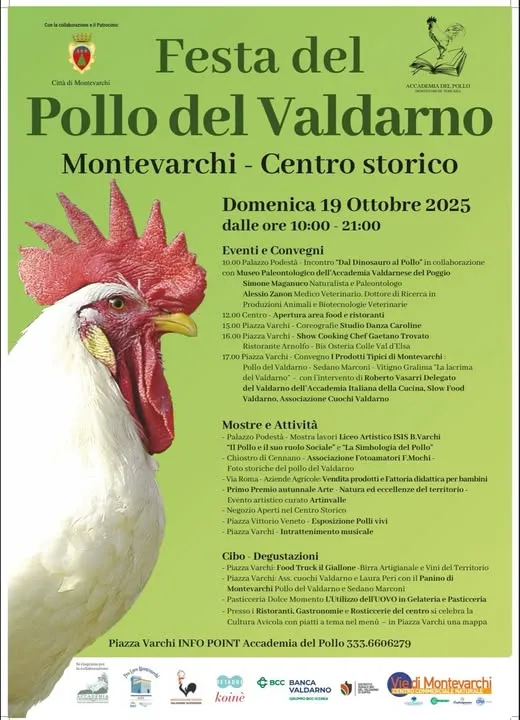 Festa del Pollo del Valdarno Ottobre 2025 a Montevarchi Festa del Pollo del Valdarno Ottobre 2025 a Montevarchi