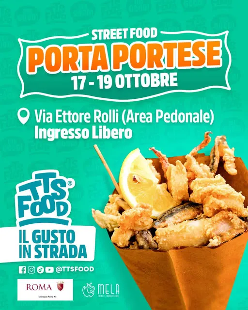 Street Food Porta Portese Ottobre 2025 Street Food Porta Portese Ottobre 2025