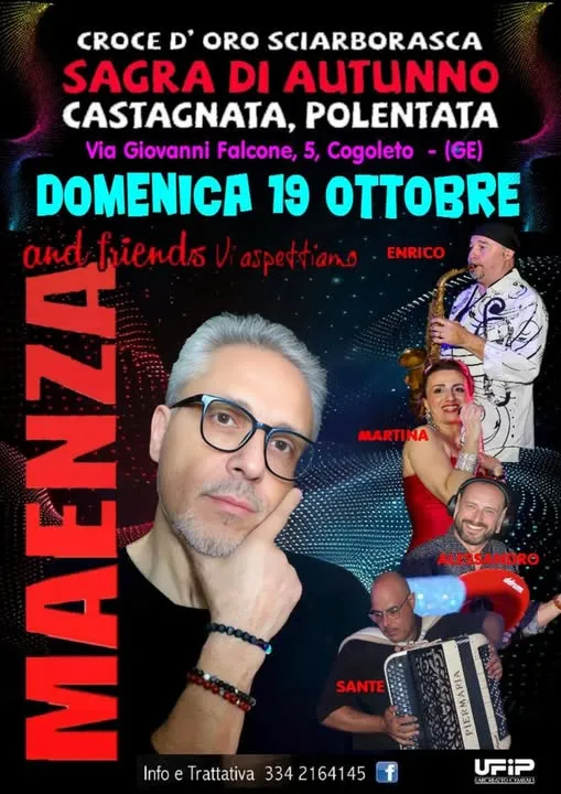 Sagra di Autunno Ottobre 2025 a Sciarborasca Sagra di Autunno Ottobre 2025 a Sciarborasca