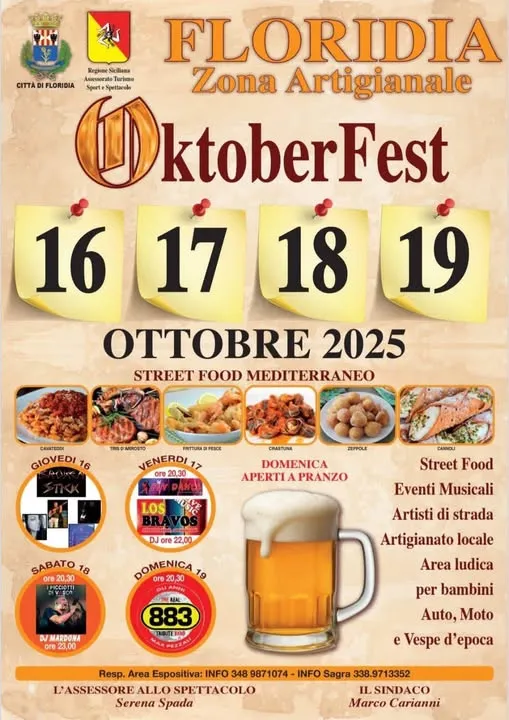 OktoberFest 2025 a Floridia OktoberFest 2025 a Floridia