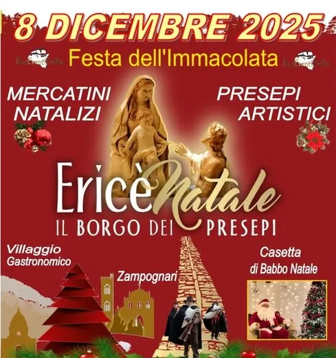 EricèNatale Dicembre 2025 ad Erice EricèNatale Dicembre 2025 ad Erice