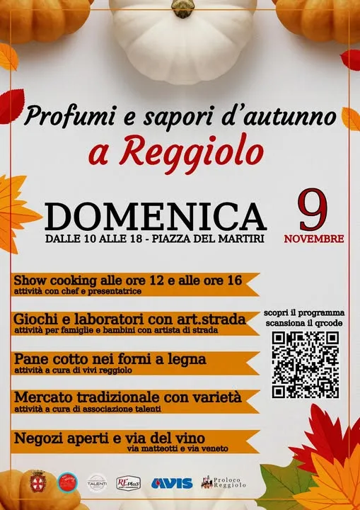 Profumi e Sapori d’Autunno Novembre 2025 a Reggiolo Profumi e Sapori d’Autunno Novembre 2025 a Reggiolo