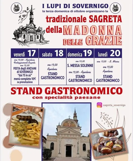 Tradizionale Sagreta della Madonna delle Grazie a Sovernigo Tradizionale Sagreta della Madonna delle Grazie a Sovernigo