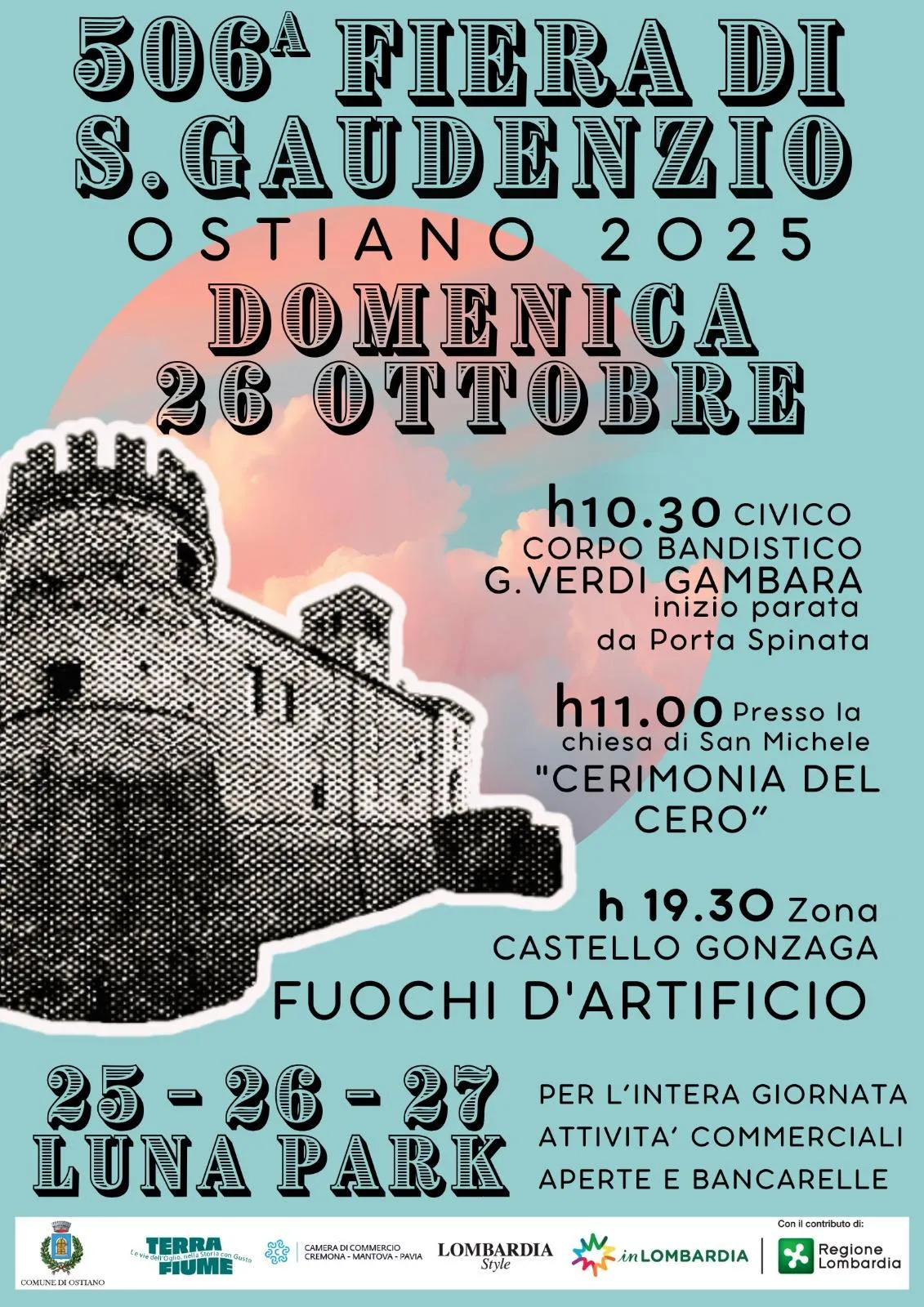 Fiera di S. Gaudenzio Ottobre 2025 a Ostiano Fiera di S. Gaudenzio Ottobre 2025 a Ostiano
