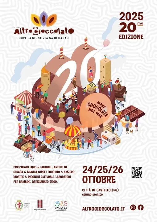 Altrocioccolato Ottobre 2025 a Città di Castello Altrocioccolato Ottobre 2025 a Città di Castello