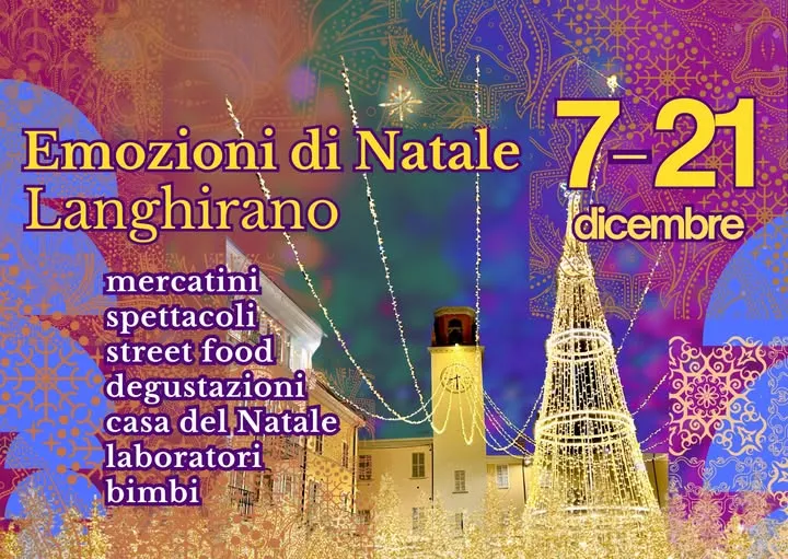 Emozioni di Natale Dicembre 2025 a Langhirano Emozioni di Natale Dicembre 2025 a Langhirano