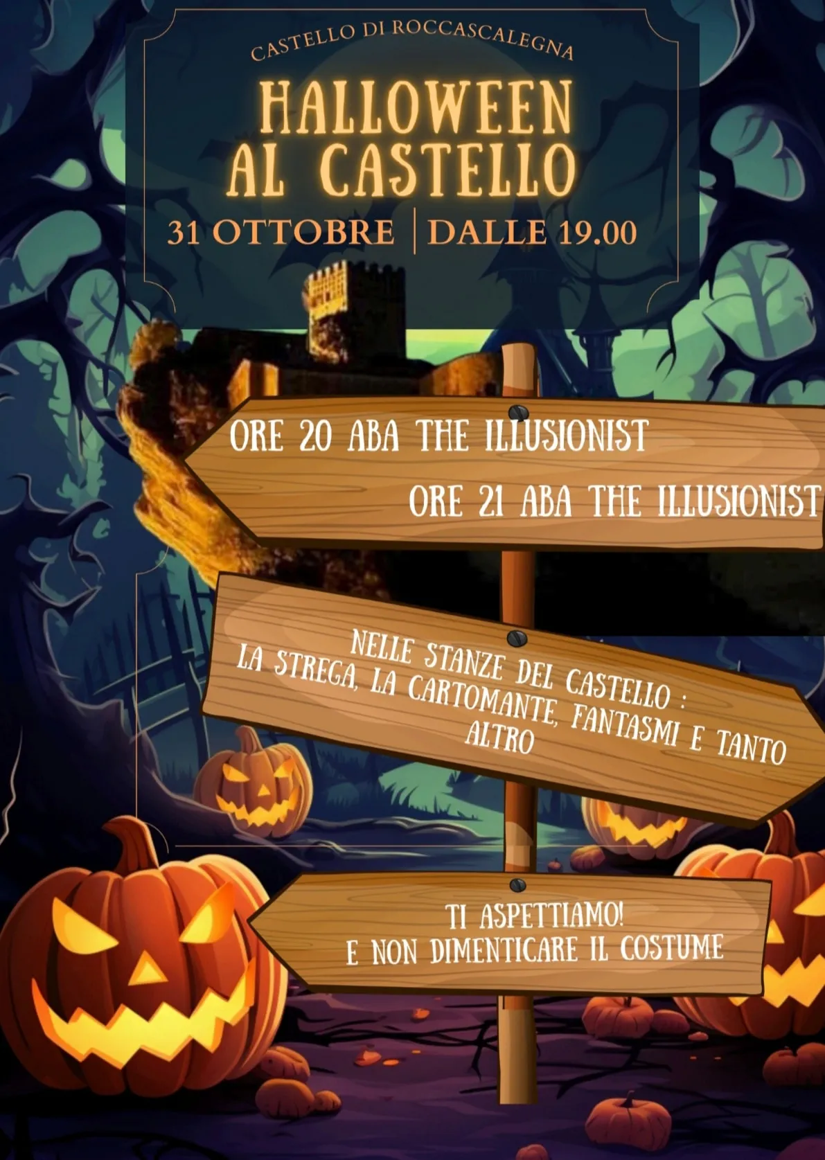 Halloween al Castello Ottobre 2025 di Roccascalegna Halloween al Castello Ottobre 2025 di Roccascalegna