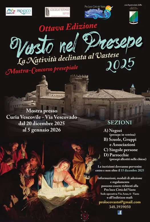 Vasto nel Presepe 2025 Vasto nel Presepe 2025