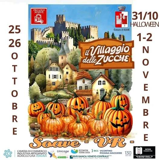 Il Villaggio delle Zucche Ottobre-Novembre 2025 a Soave Il Villaggio delle Zucche Ottobre-Novembre 2025 a Soave