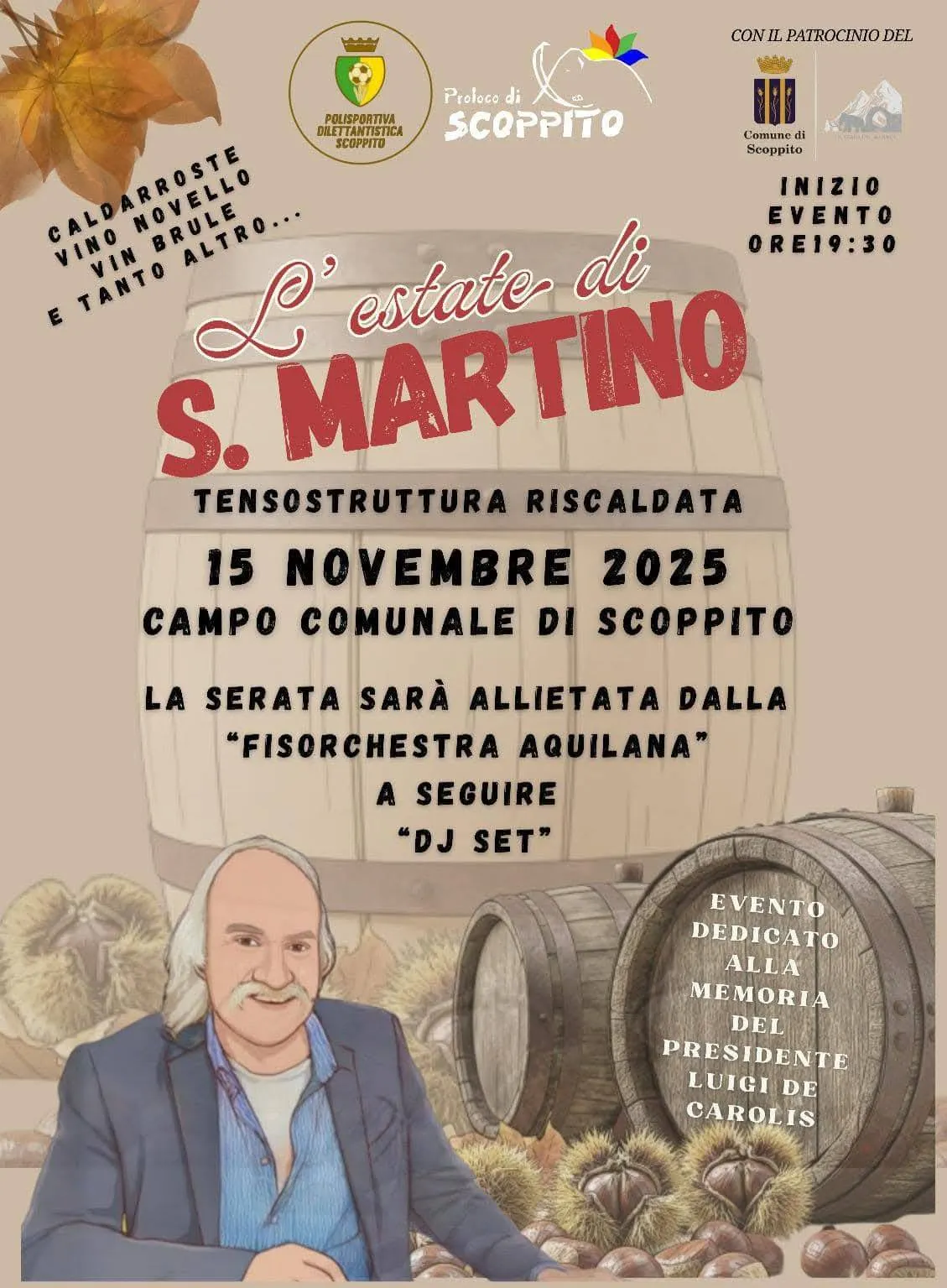 L’estate di San Martino Novembre 2025 a Scoppito L’estate di San Martino Novembre 2025 a Scoppito