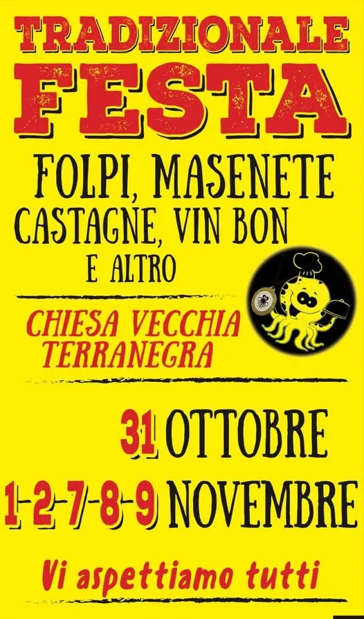 Tradizionale Festa di Terranegra Novembre 2025 Tradizionale Festa di Terranegra Novembre 2025