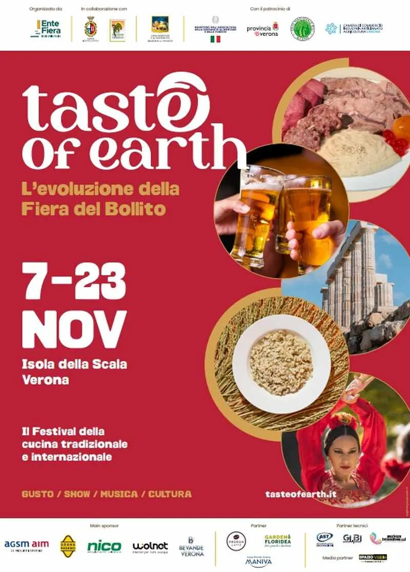 Taste of Earth Novembre 2025 a Isola della Scala Taste of Earth Novembre 2025 a Isola della Scala