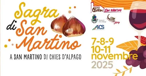 Sagra di San Martino Novembre 2025 a Chies d’Alpago Sagra di San Martino Novembre 2025 a Chies d’Alpago
