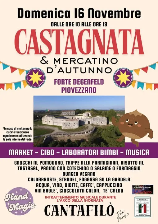 Castagnata e Mercatino d’Autunno Novembre 2025 a Piovezzano Castagnata e Mercatino d’Autunno Novembre 2025 a Piovezzano