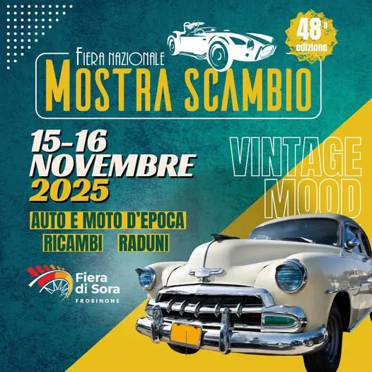 Fiera Nazionale Mostra Scambio Novembre 2025 a Sora Fiera Nazionale Mostra Scambio Novembre 2025 a Sora