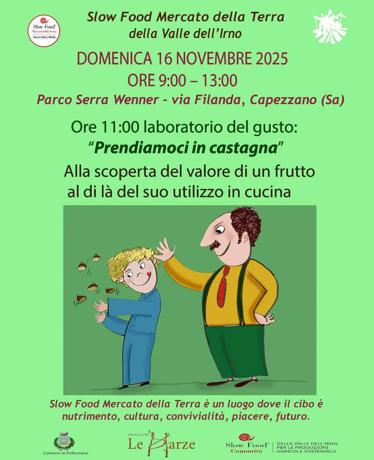 Slow Food Mercato della Terra Novembre 2025 a Capezzano Slow Food Mercato della Terra Novembre 2025 a Capezzano