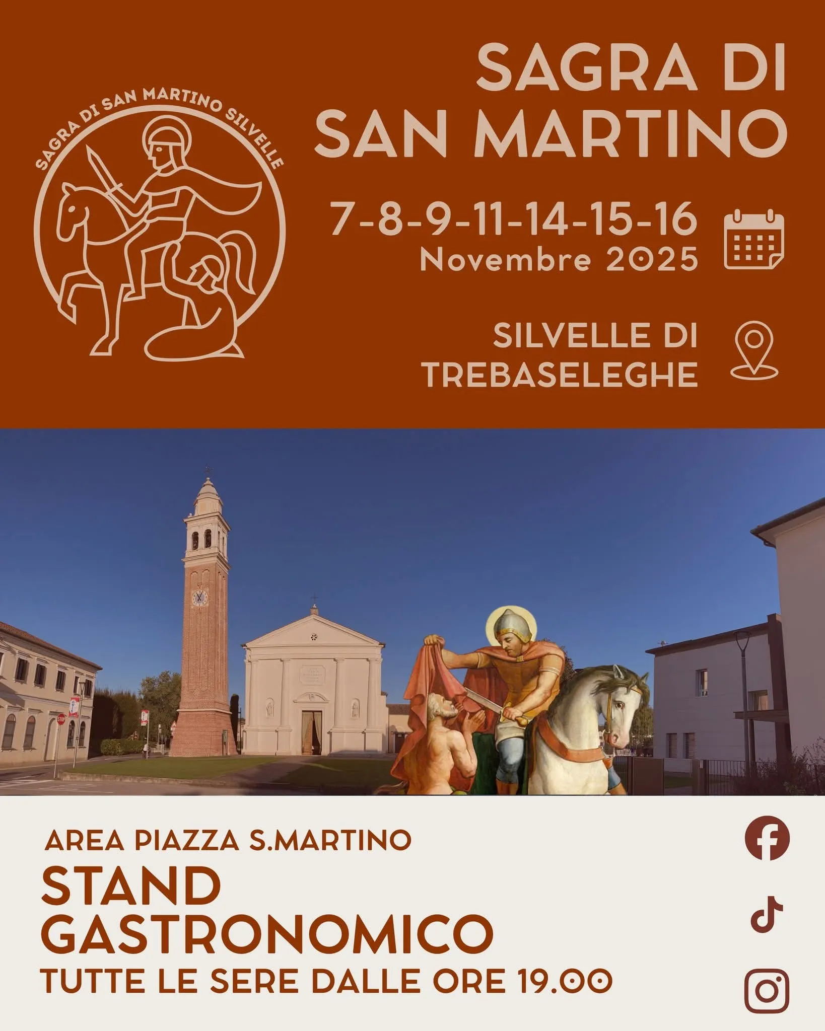 Sagra di San Martino Novembre 2025 a Silvelle di Trebaseleghe Sagra di San Martino Novembre 2025 a Silvelle di Trebaseleghe