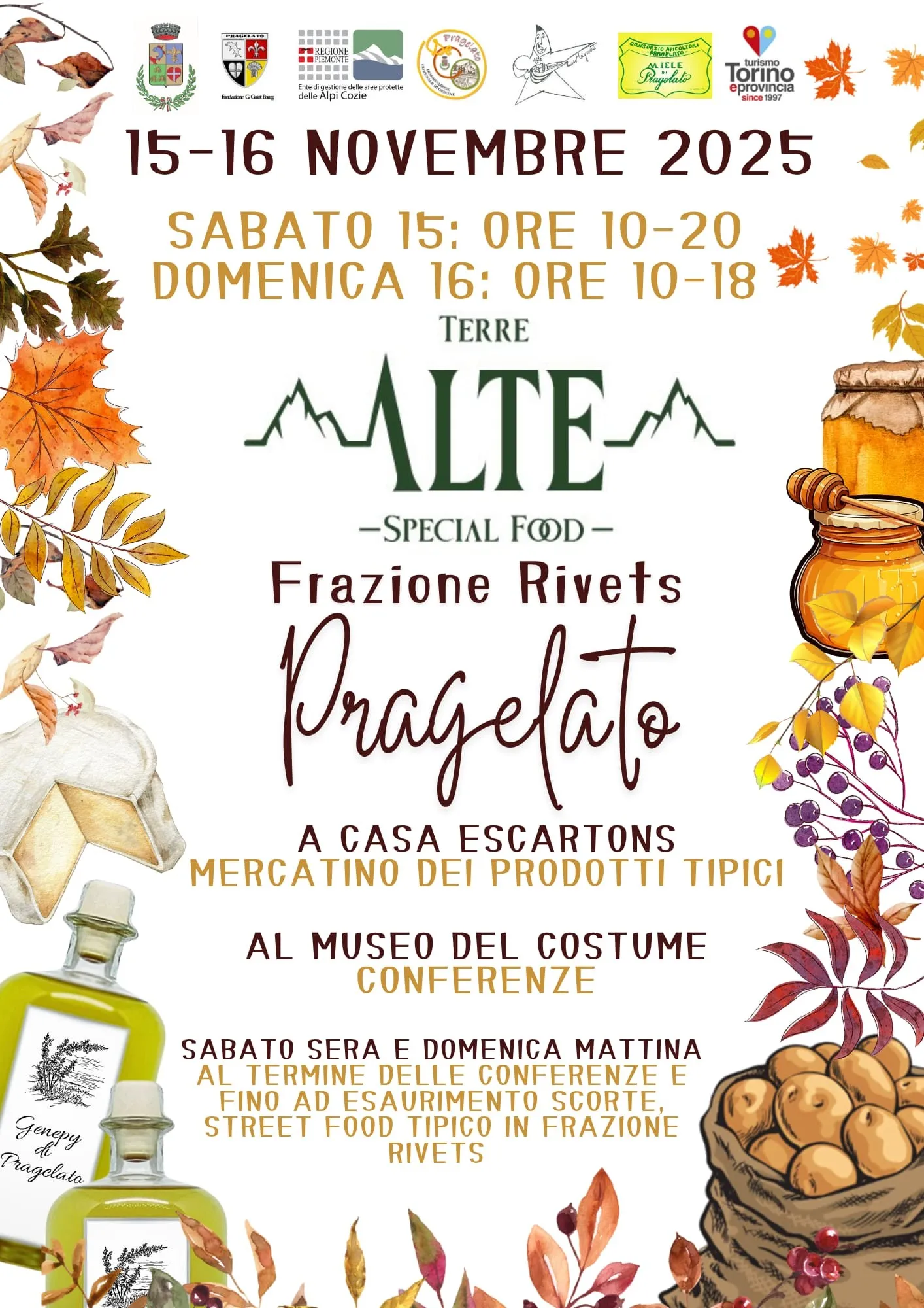 Terre Alte – Special Food Novembre 2025 a Pragelato Terre Alte – Special Food Novembre 2025 a Pragelato