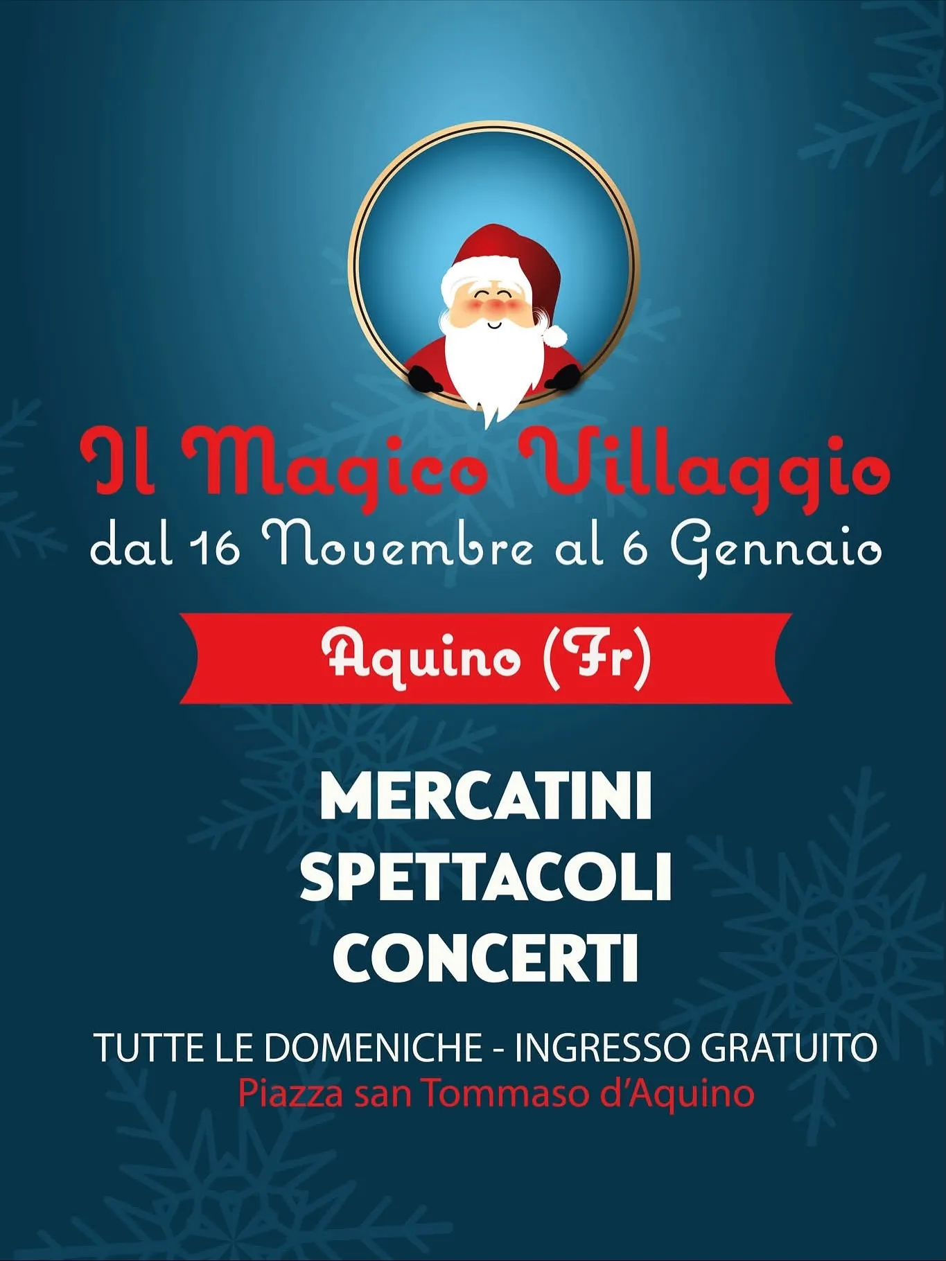“Il Magico Villaggio” 2025 ad Aquino “Il Magico Villaggio” 2025 ad Aquino