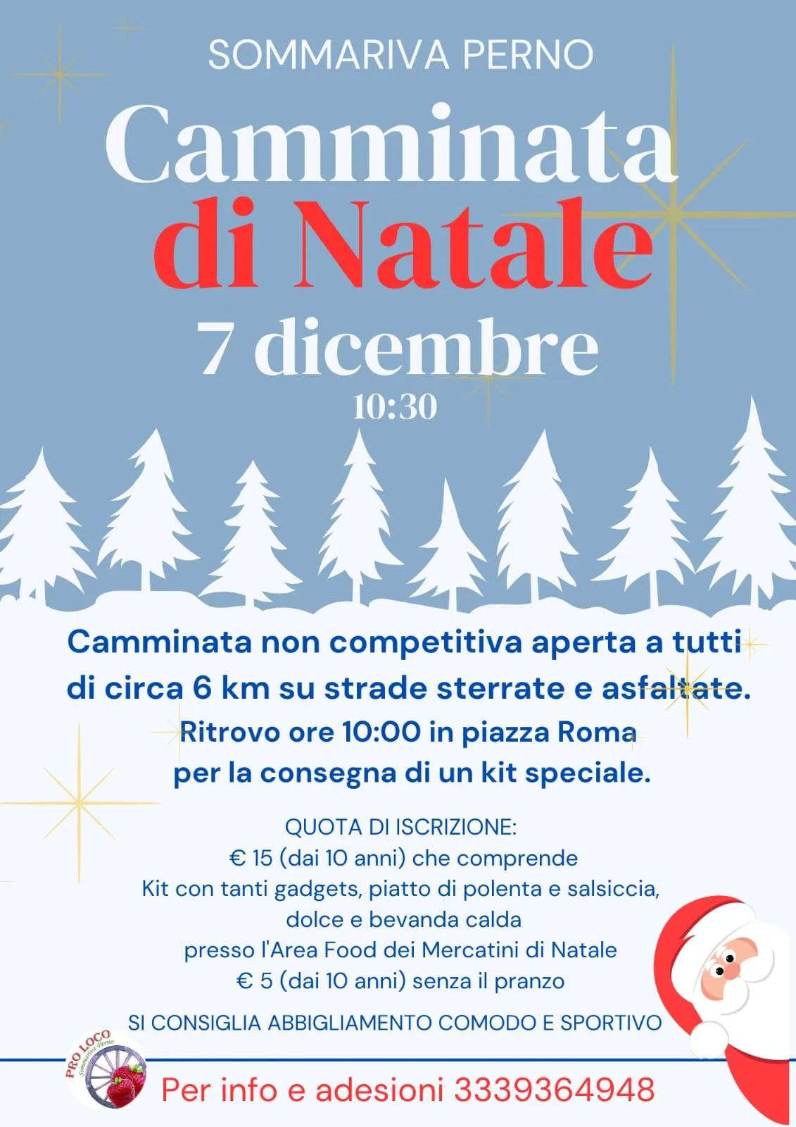 Camminata di Natale 2025 a Sommariva Perno Camminata di Natale 2025 a Sommariva Perno