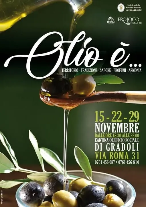 Olio è… Novembre 2025 a Gradoli Olio è… Novembre 2025 a Gradoli