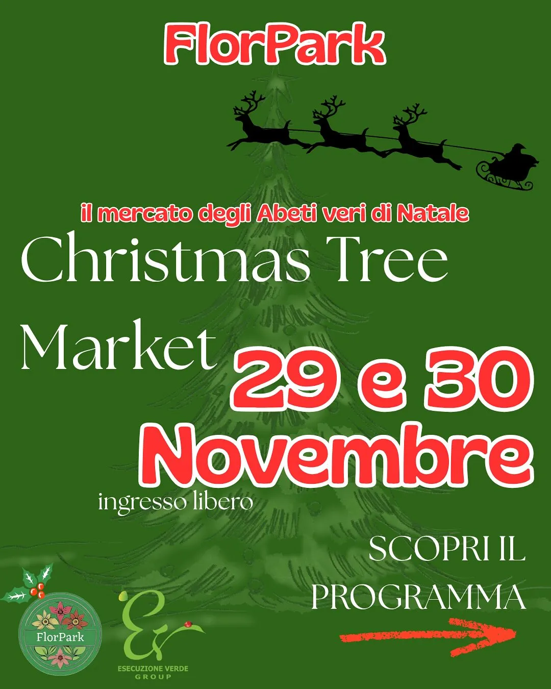 Christmas Tree Market 2025 al FlorPark di Bari Christmas Tree Market 2025 al FlorPark di Bari