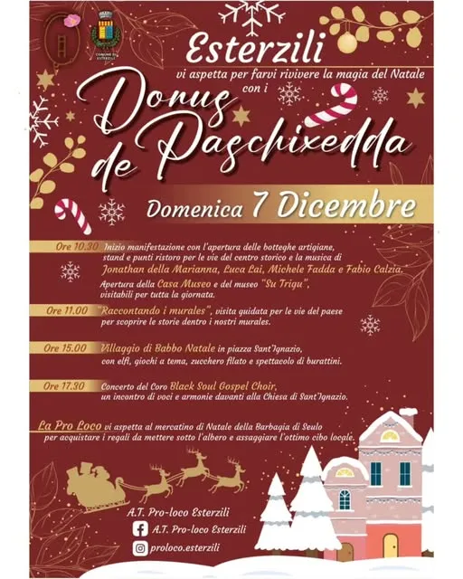 Donus de Paschixedda Dicembre 2025 a Esterzili Donus de Paschixedda Dicembre 2025 a Esterzili