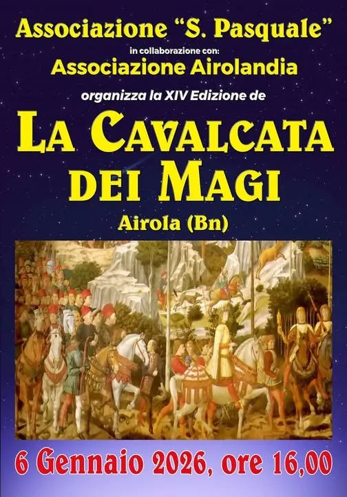 La Cavalcata dei Magi Gennaio 2026 ad Airola La Cavalcata dei Magi Gennaio 2026 ad Airola