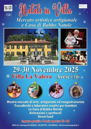 Natale in Villa Novembre 2025 a Villa La Valera Natale in Villa Novembre 2025 a Villa La Valera