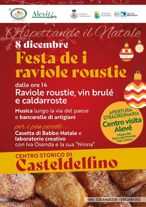 Festa de i Raviole Roustie Dicembre 2025 a Casteldelfino Festa de i Raviole Roustie Dicembre 2025 a Casteldelfino