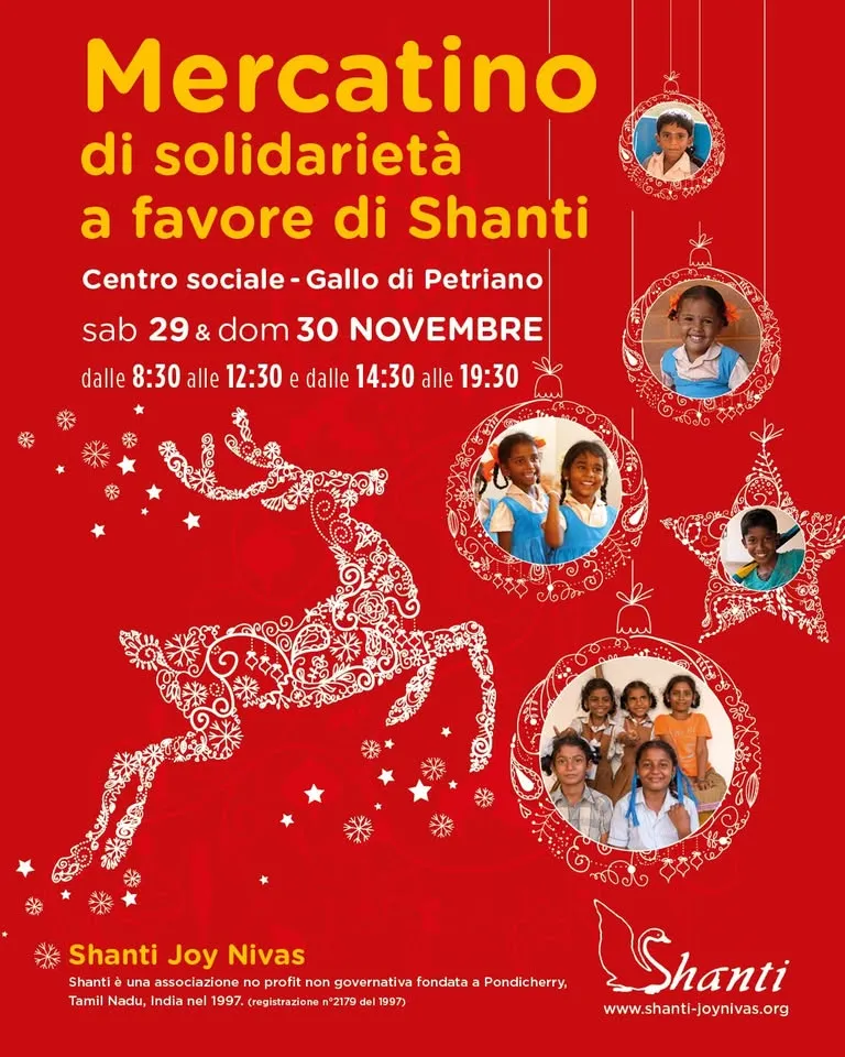 Mercatino di Natale 2025 di Solidarietà a Gallo di Petriano Mercatino di Natale 2025 di Solidarietà a Gallo di Petriano