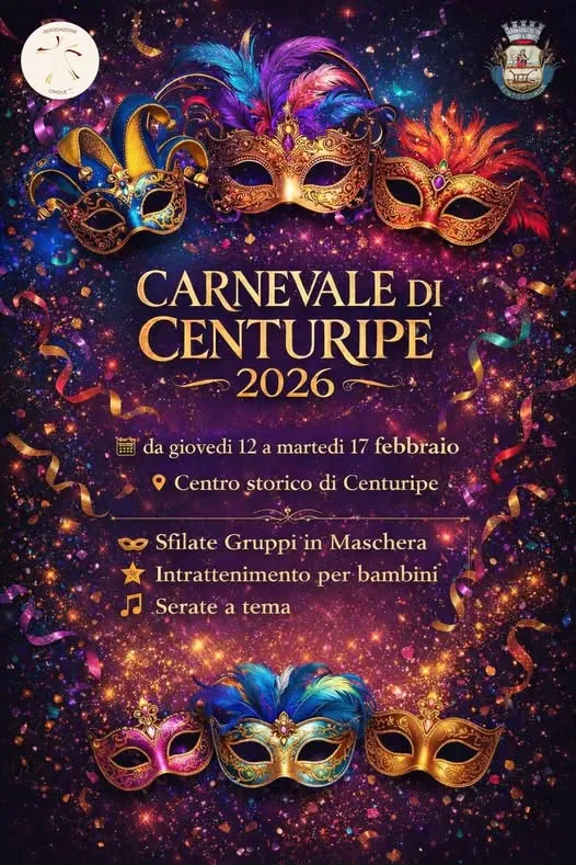 Il Carnevale di Centuripe 2026: Tradizione e Spettacolo nel Borgo Ennese Il Carnevale di Centuripe 2026: Tradizione e Spettacolo nel Borgo Ennese