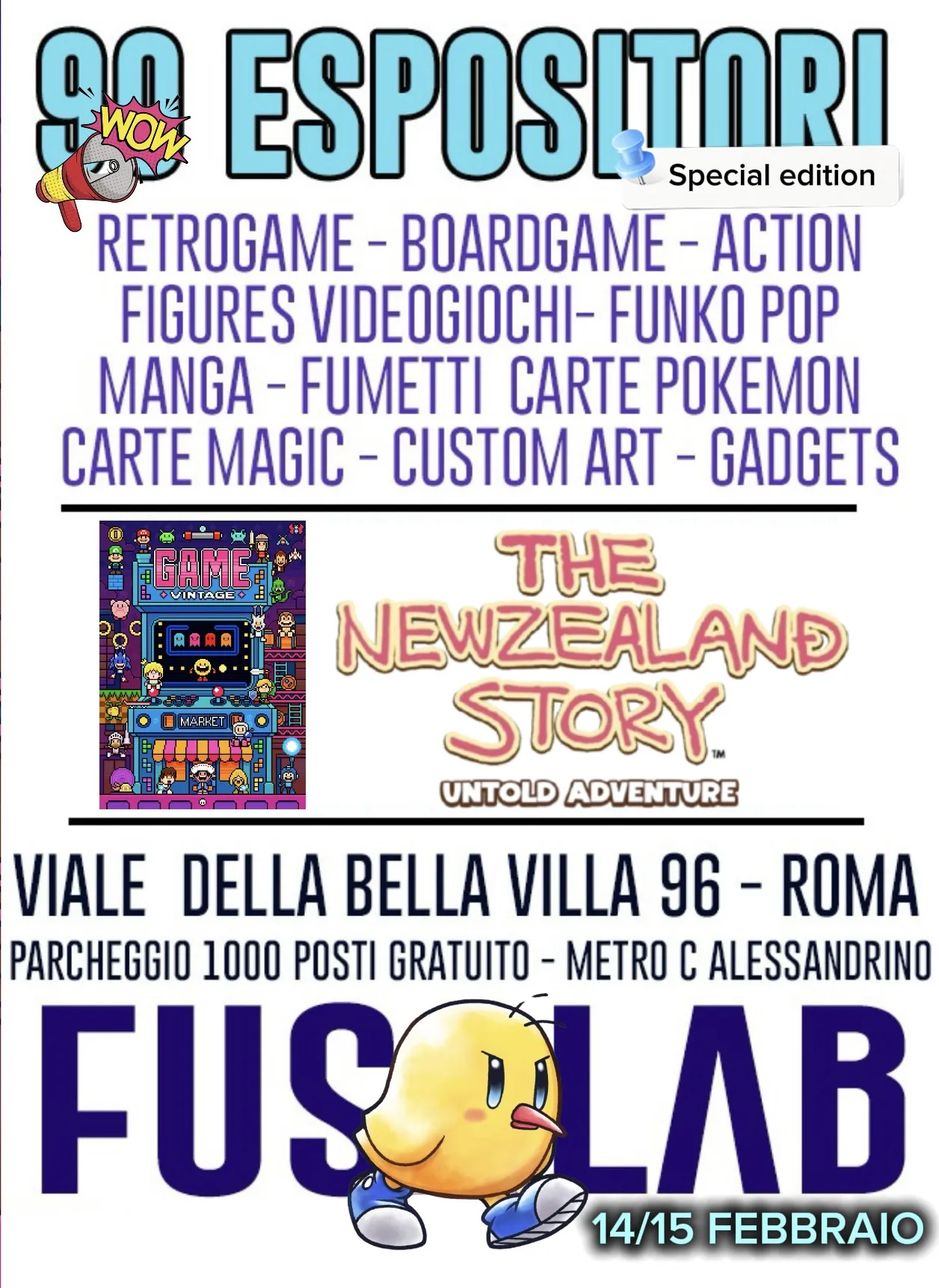 Gamevintage Market 2026: l'eccellenza del retrogaming al Fusolab di Roma Gamevintage Market 2026: l'eccellenza del retrogaming al Fusolab di Roma