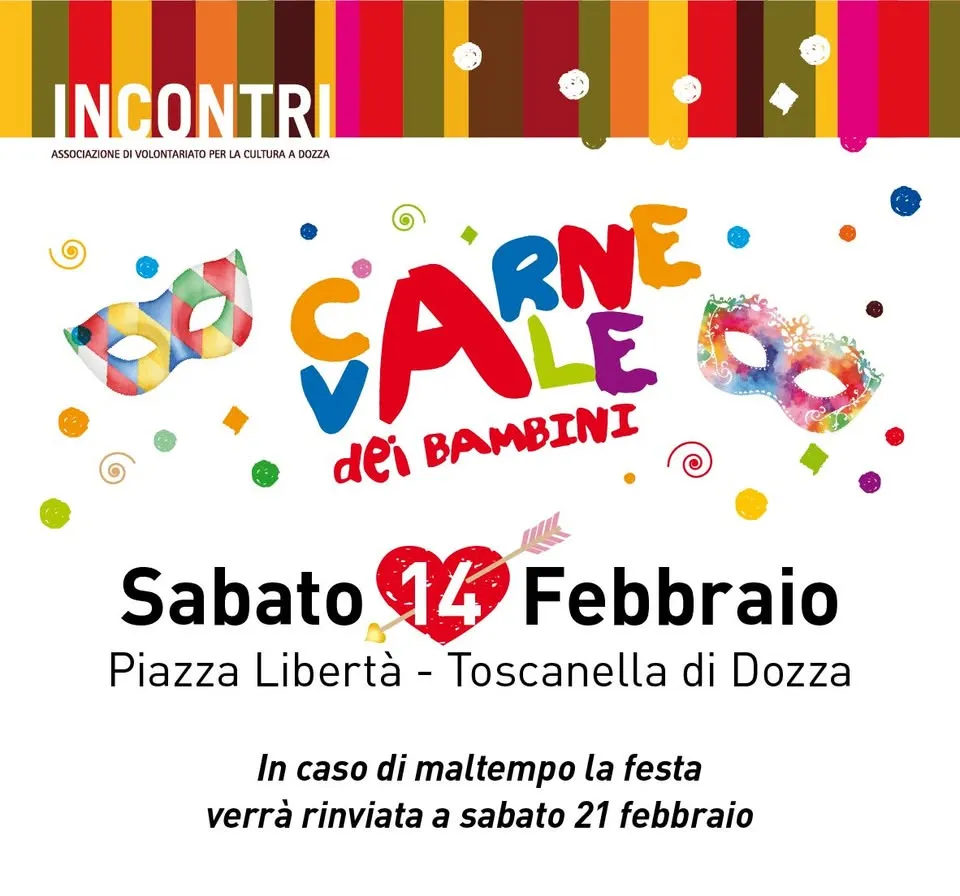 Carnevale dei Bambini a Toscanella di Dozza: festa e aggregazione Carnevale dei Bambini a Toscanella di Dozza: festa e aggregazione