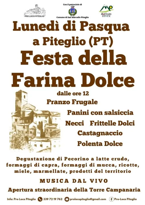 Festa della Farina Dolce 2026 a Piteglio: tradizioni della Montagna Pistoiese Festa della Farina Dolce 2026 a Piteglio: tradizioni della Montagna Pistoiese