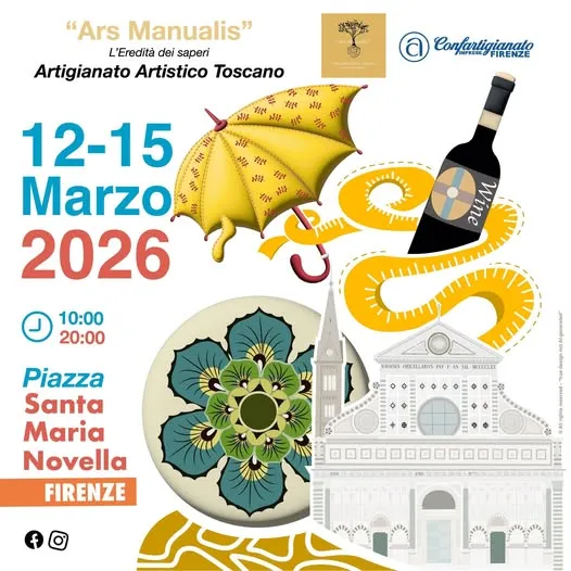 Ars Manualis 2026: L'eccellenza dell'artigianato artistico a Firenze Ars Manualis 2026: L'eccellenza dell'artigianato artistico a Firenze