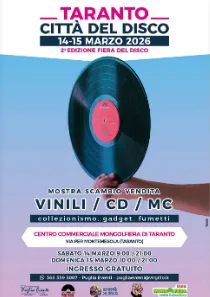 Taranto Città del Disco: la seconda edizione della fiera del vinile Taranto Città del Disco: la seconda edizione della fiera del vinile