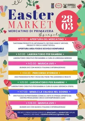 Easter Market a Sgurgola: artigianato e tradizione il 28 marzo 2026