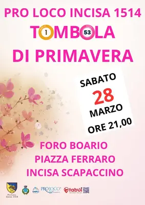 Tombola di Primavera a Incisa Scapaccino: una serata all'insegna della tradizione