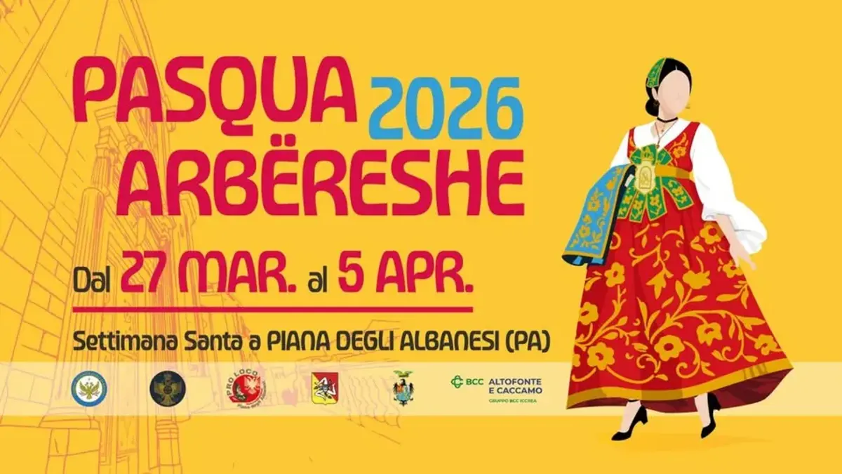 Pasqua Arbëreshe 2026: tradizioni bizantine a Piana degli Albanesi Pasqua Arbëreshe 2026: tradizioni bizantine a Piana degli Albanesi