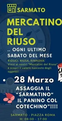 Mercatino del Riuso a Sarmato 2026: Sostenibilit&agrave; e Tradizione