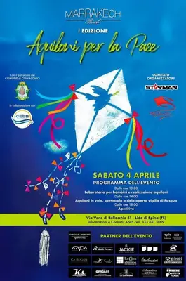 Aquiloni per la Pace 2026: debutto a Lido di Spina tra colori e solidariet&agrave;